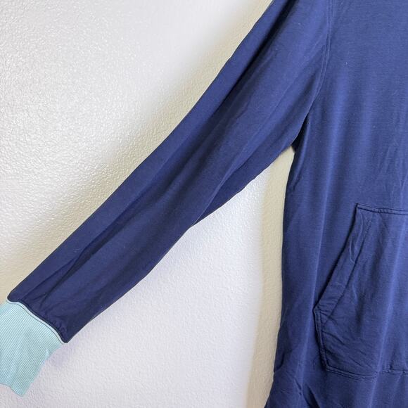 Jambys House Hoodie XS Blue Pullover Soft Cozy Lounge Comfort Drawstring * - Picture 4 of 10